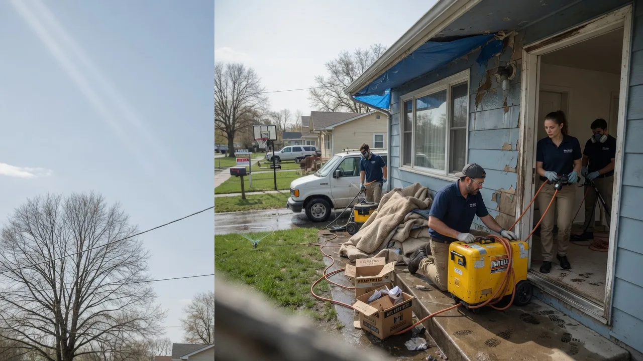 Basement Flood Cleanup in Flushing, OH near me